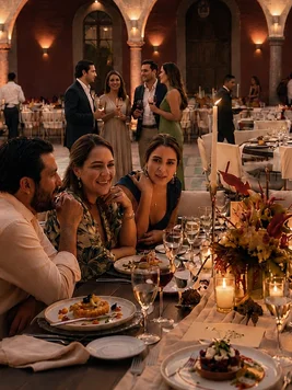 Brindis en evento corporativo